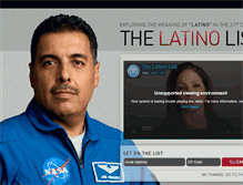 Tablet Screenshot of latinolistproject.com